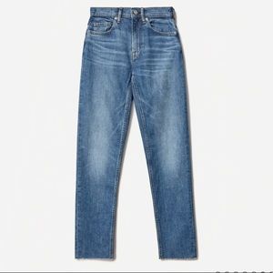 Everlane the high rise straight Jean 25